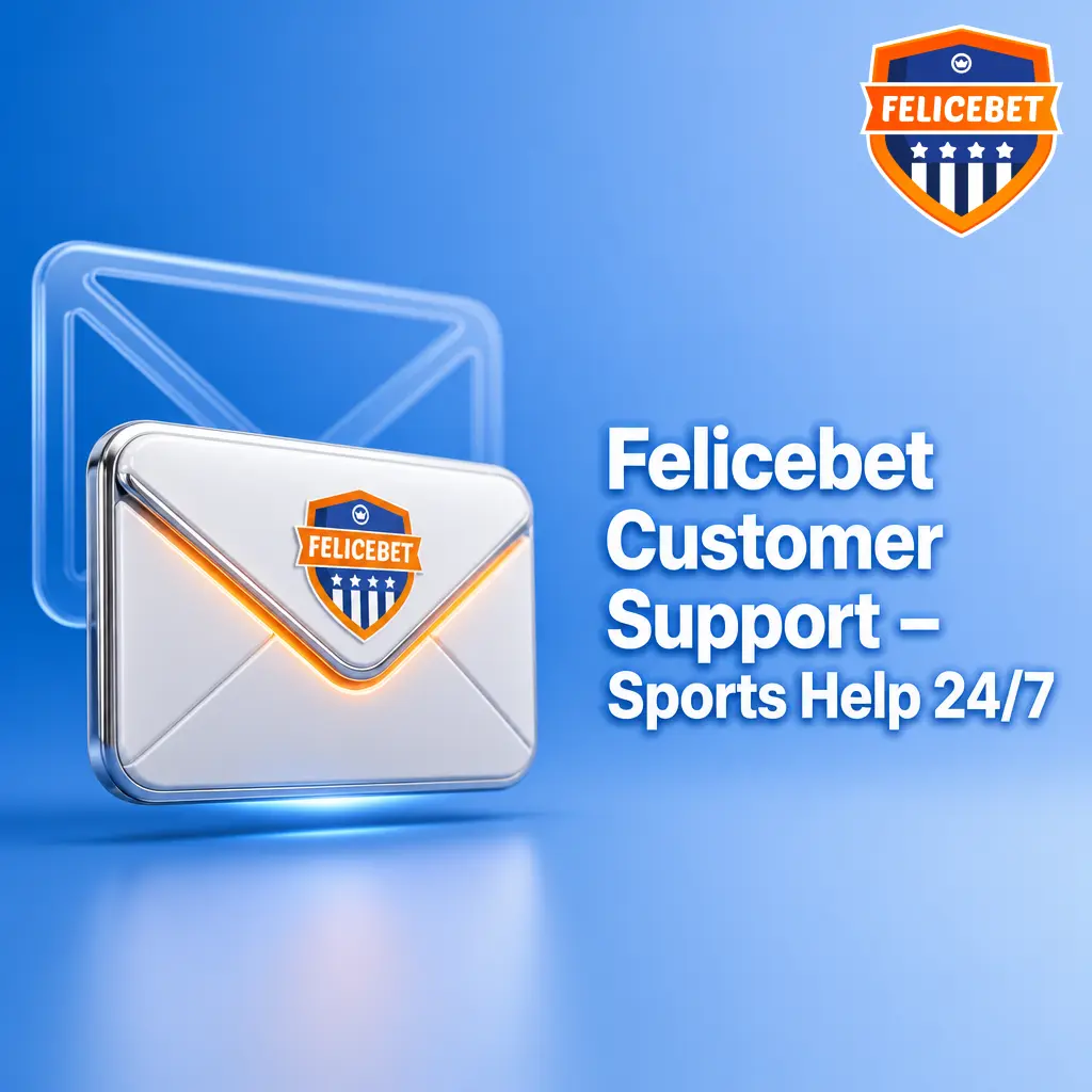 Felicebet customer support team available 24/7 via live chat and email for sports betting help and account queries