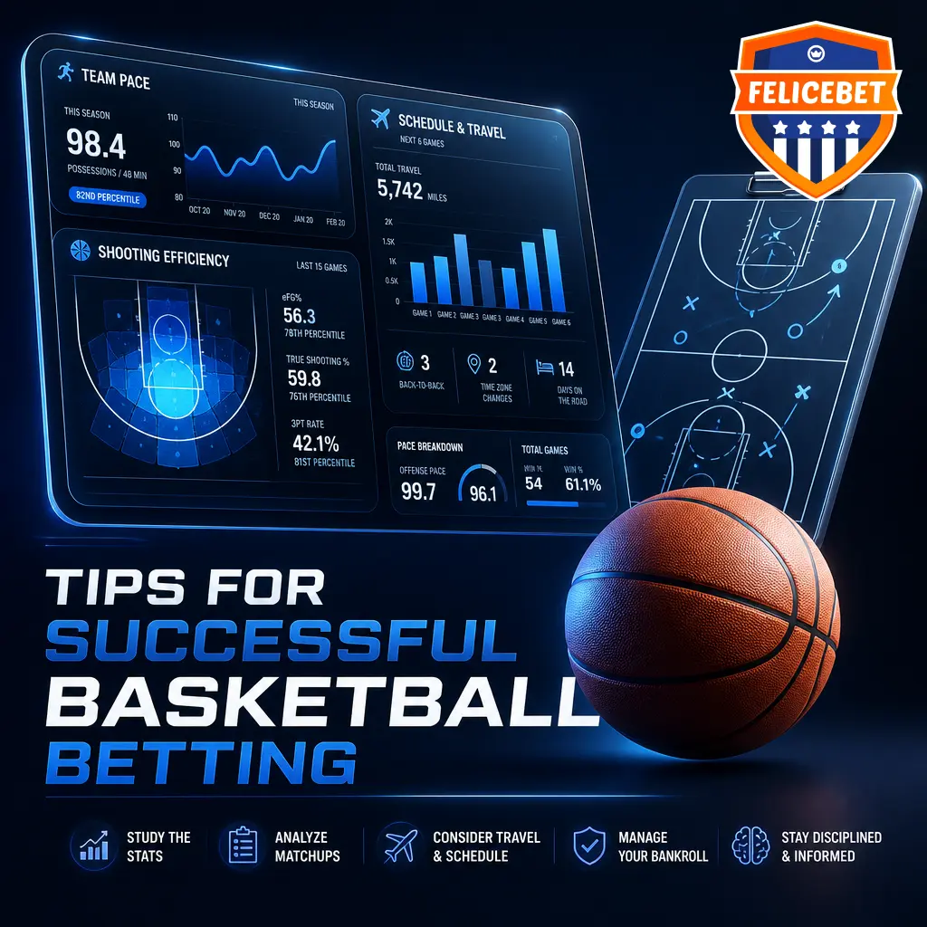 Basketball betting tips showing NBA EuroLeague and FIBA wagering strategies including injury tracking and bankroll management
