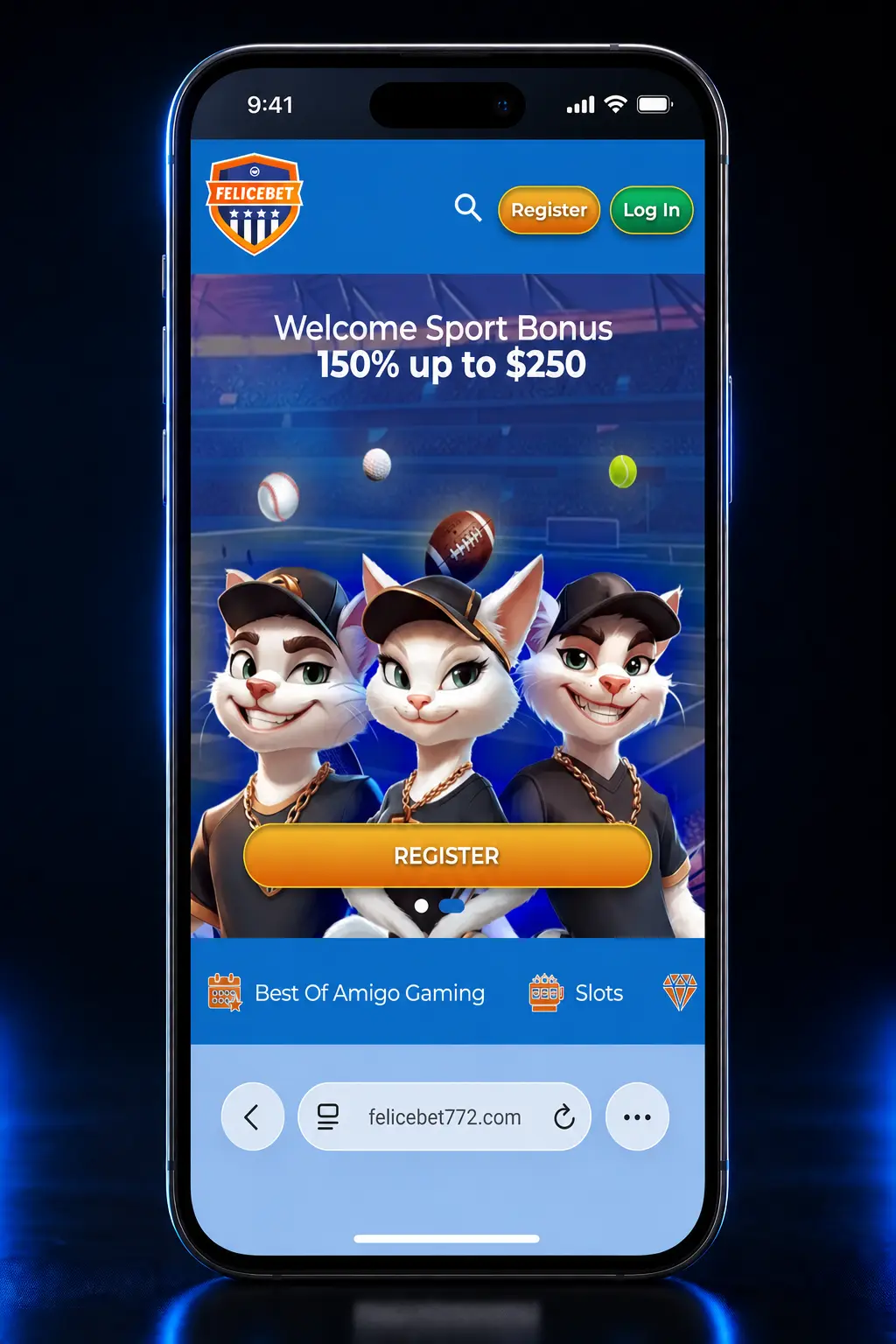Felicebet iOS app installation steps on iPhone showing Safari PWA setup process for iOS 12.0 and higher devices