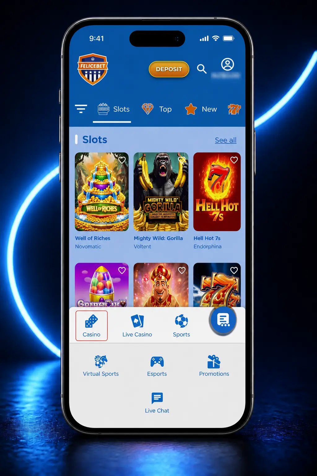 Step-by-step guide to playing live casino games on Felicebet from registration to joining an HD dealer table