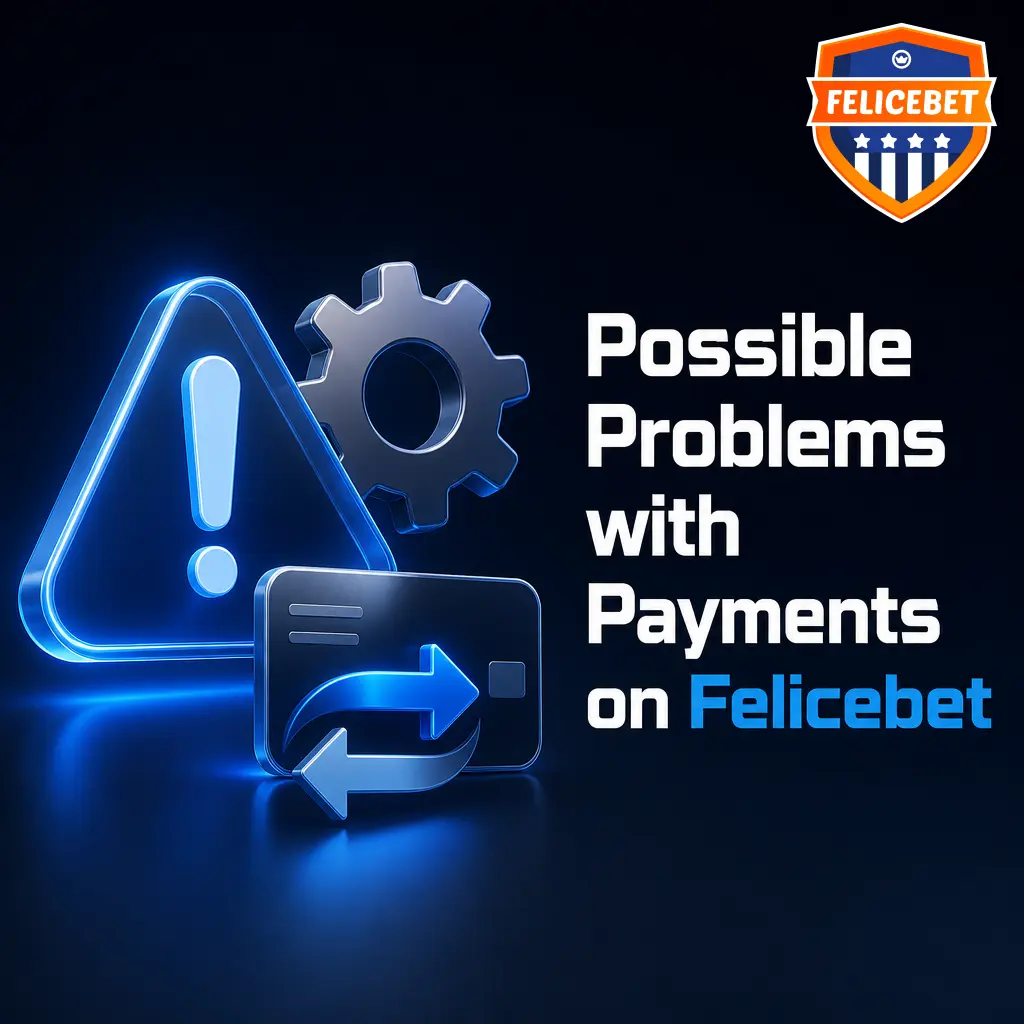Felicebet payment issues including deposit not credited, withdrawal pending, declined methods, and bonus fund restrictions